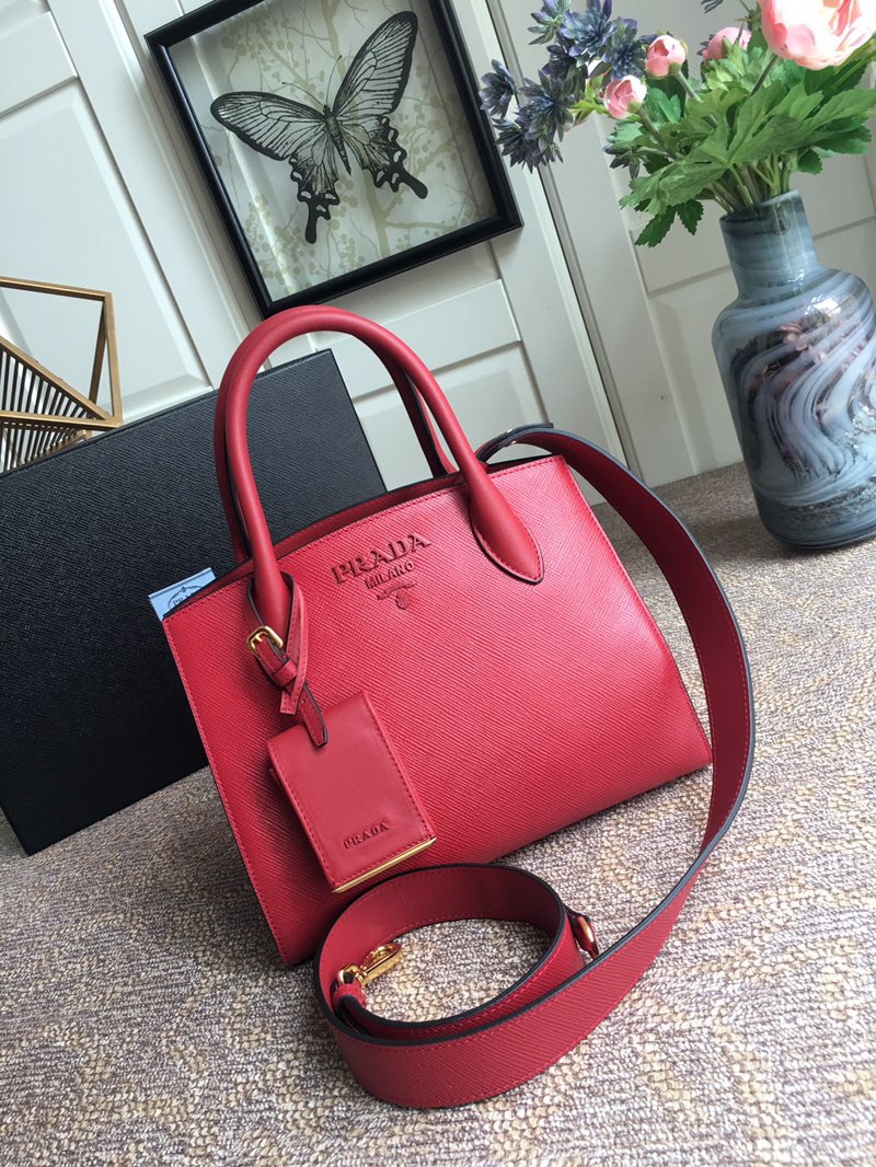 Pra*a top handle bags